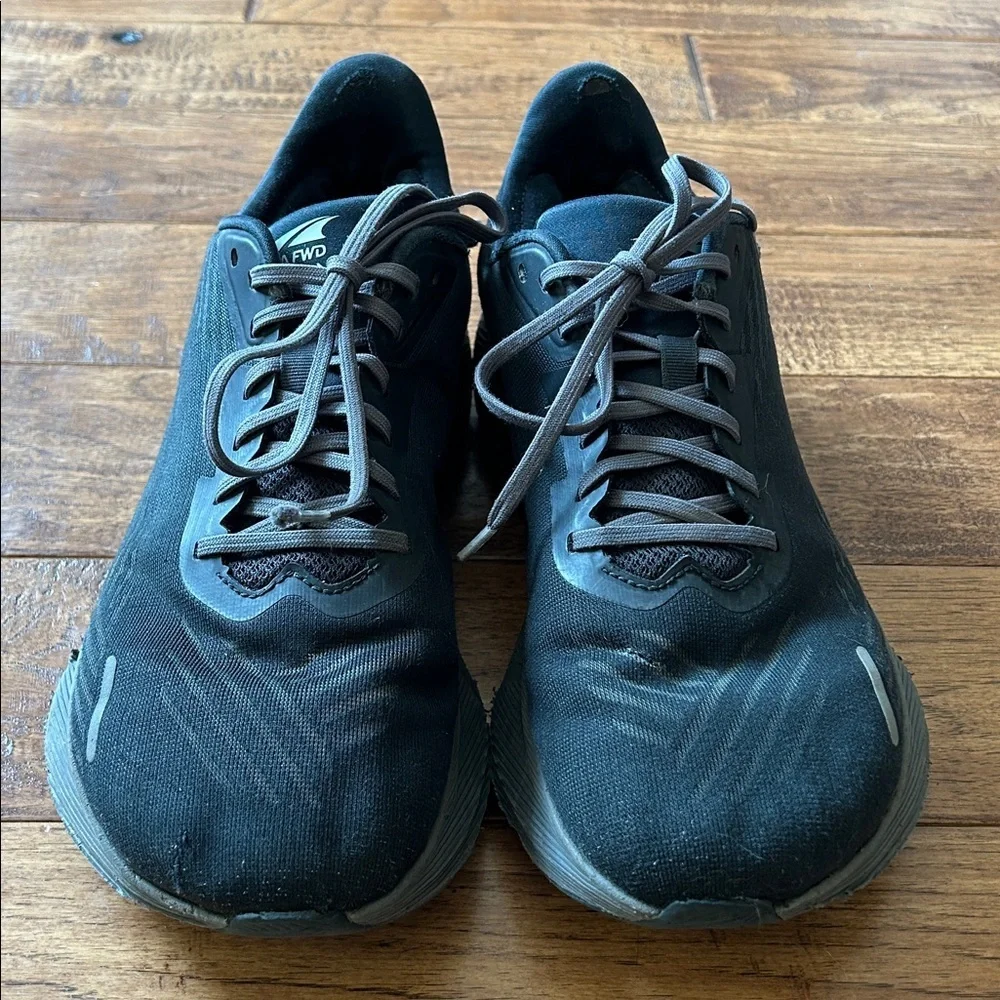 Altra FWD Experience Running Shoes Foot Shape Black Mens Size 9